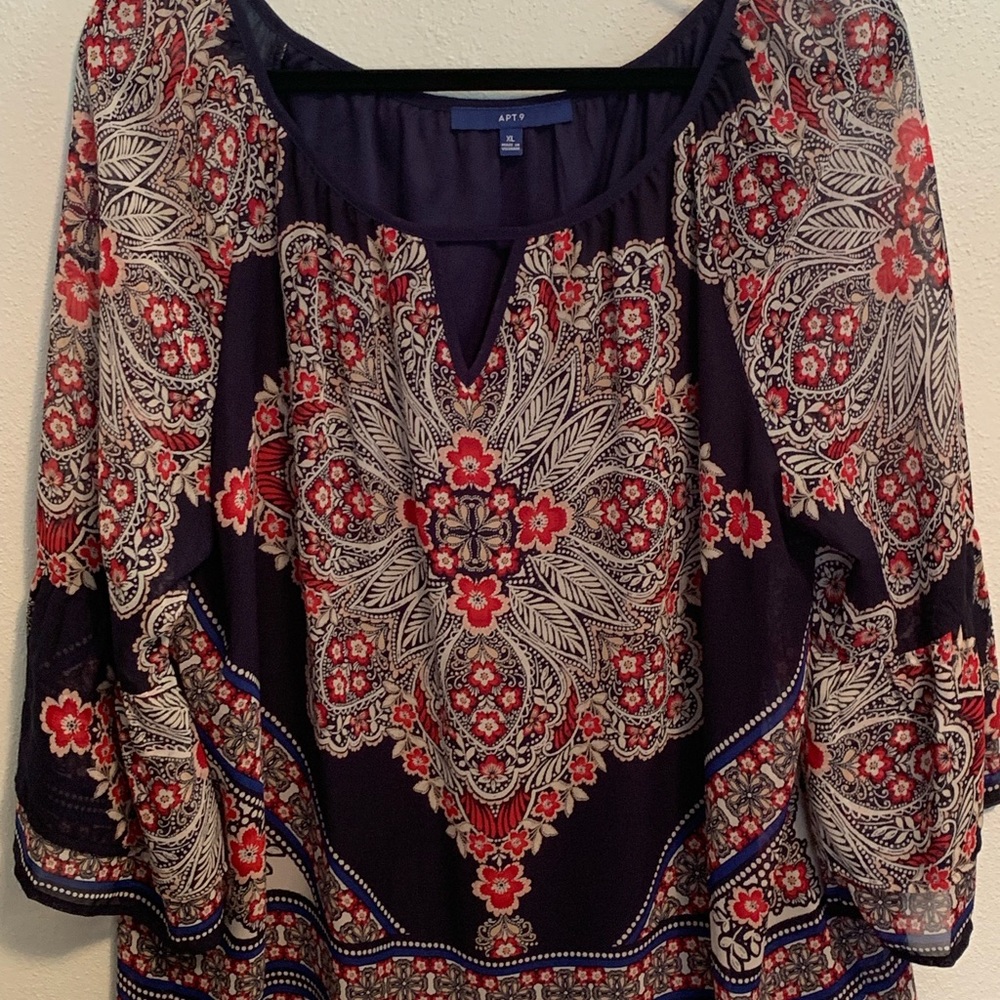 Long sleeve dress top